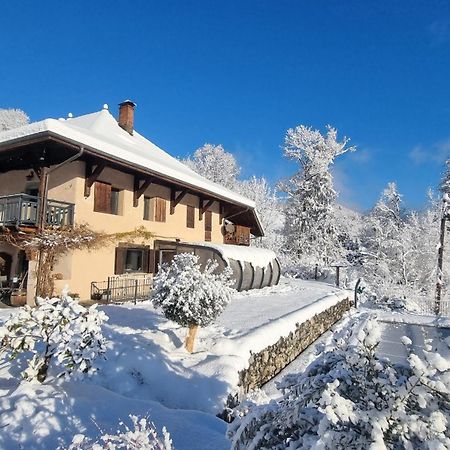 Bed and Breakfast Le Refuge Du Montagnard Marthod Esterno foto